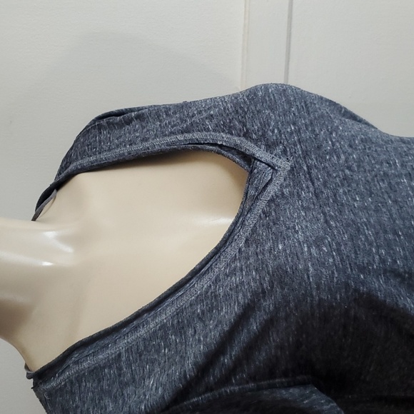 We The Free Effortless Short Sleeve T-Shirt in Charcoal Grey Size Small - Picture 6 of 11